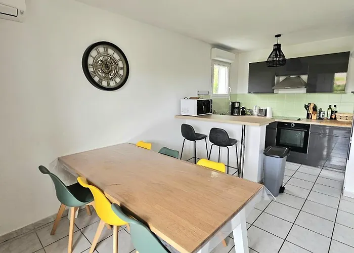 Paisible Climatisé Avec Jardin Apartamento